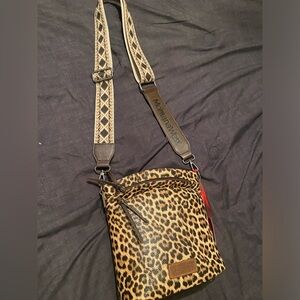 Montana West Leopard Crossbody Bag for Concealed Boho Looking Strap.